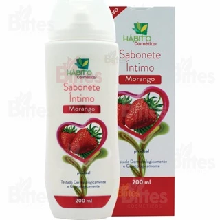 Sabonete Íntimo Morango Hábito Cosméticos Testado Ginecologicamente