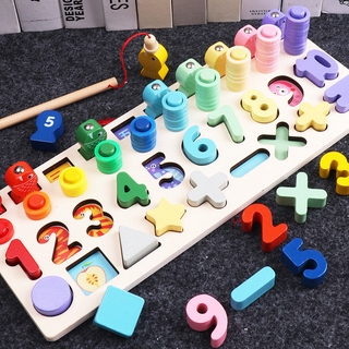 Montessori brinquedos crianças matemática brinquedos placas de