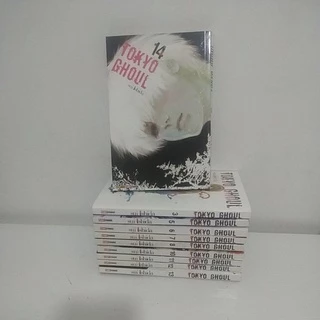 coleção de mangás Tokyo ghoul edições avulsas 1 ao 14