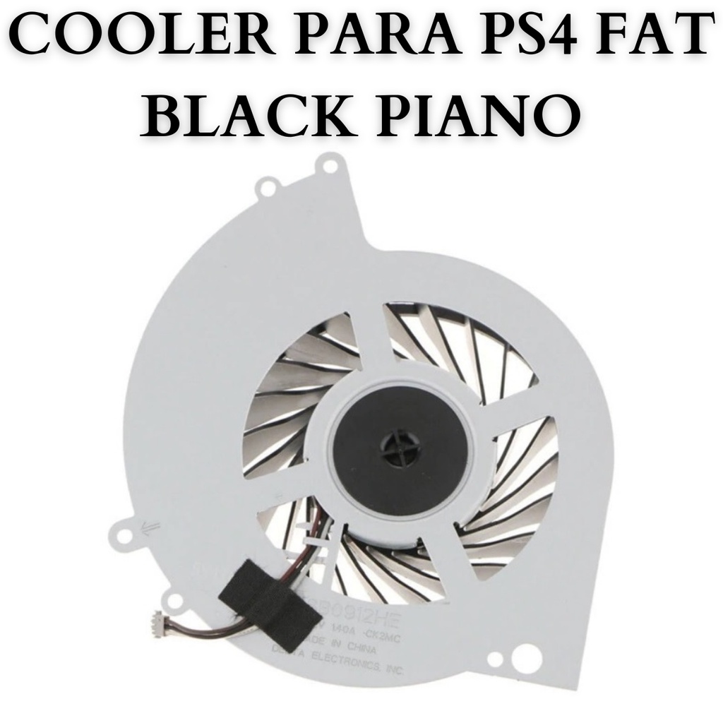 Cooler Ventilador Interno Playstation Ps4 Fat Black Piano Cuh 10xx ...