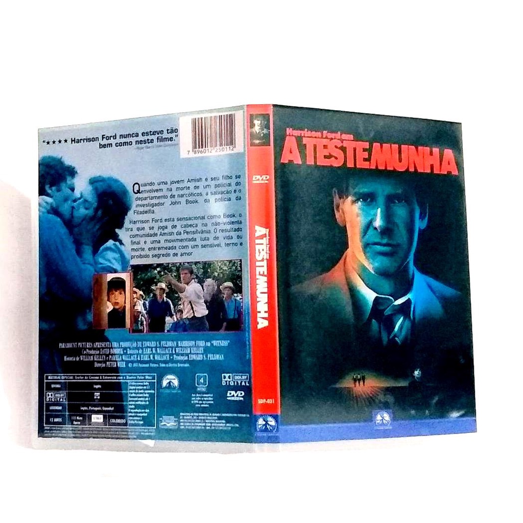 Dvd A Testemunha Novo Original Shopee Brasil