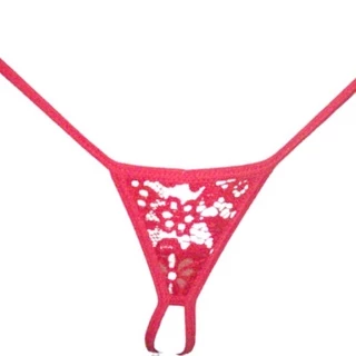 Calcinha sexy com abertura no meio. Sex Shop.