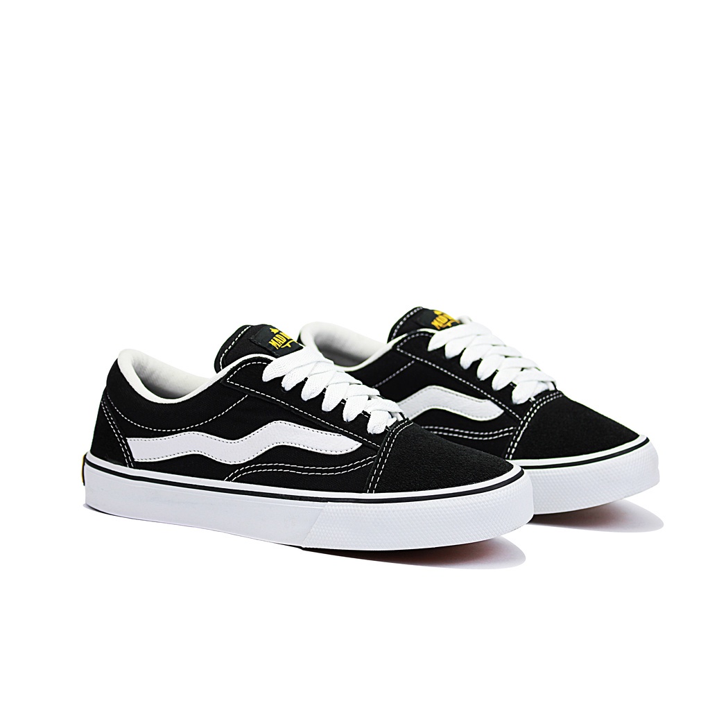 Tênis Unissex Mad Rats Hi Top Old School Preto/branco Preto