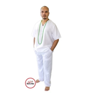 Calça Em Oxford Com Bolso Umbanda E Candomblé