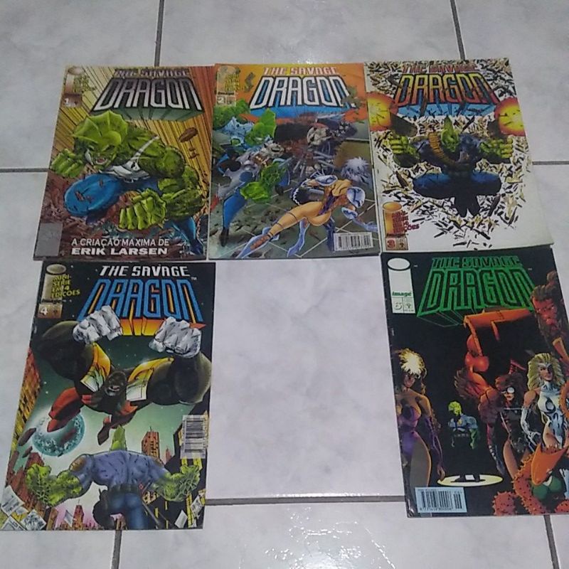 Tiras em quadrinhos de Savage Dragon - UNIVERSO HQ