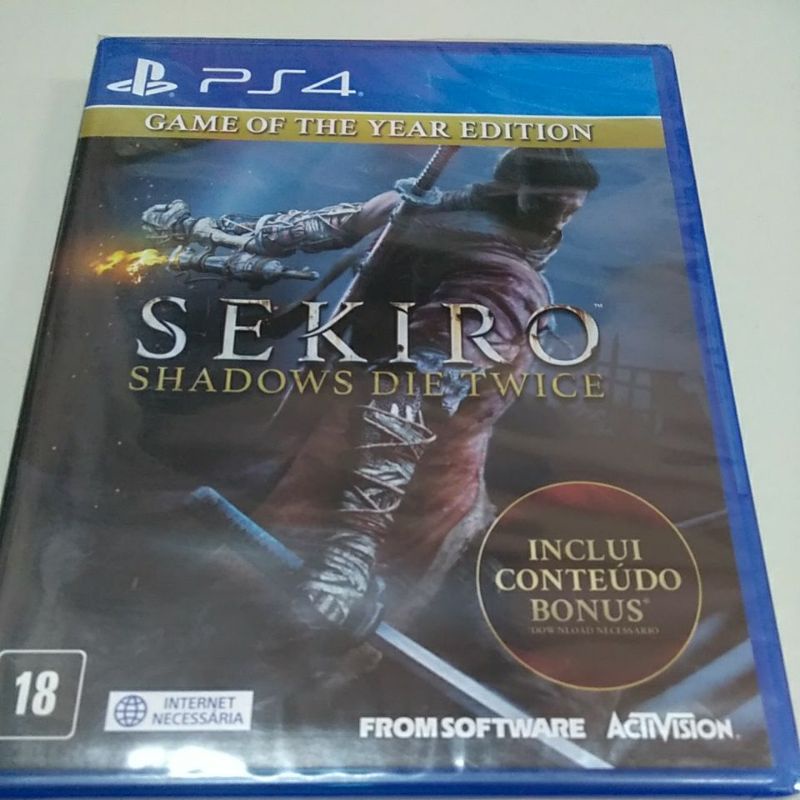 Sekiro: Shadows Die Twice Game Of The Year Ps4 Físico