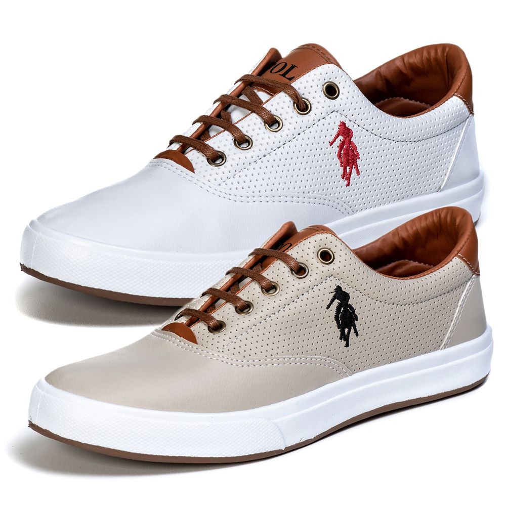 Tenis polo hot sale masculino branco