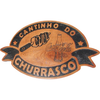 Placa Cantinho de Churrasco