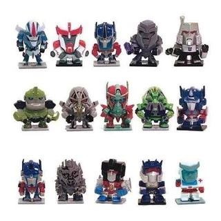 Boneco Transformes Miniaturas Heróis Colecionável Hasbro Lembrancinhas Kit Festa