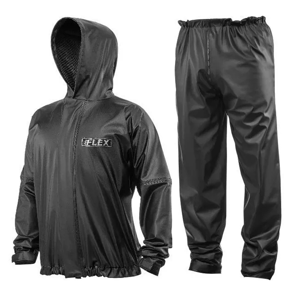 Capa De Chuva Com Capuz Para Motoqueiro Moto Em Pvc Marca Delta - 785