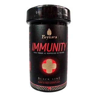 Ração Peixe Poytara Immunity Black Line 35g