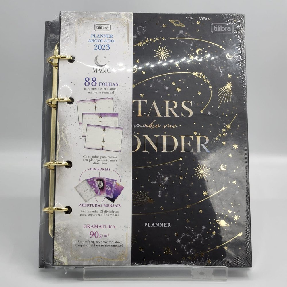 Planner Anual Magic M7 Argolado Tilibra | Shopee Brasil
