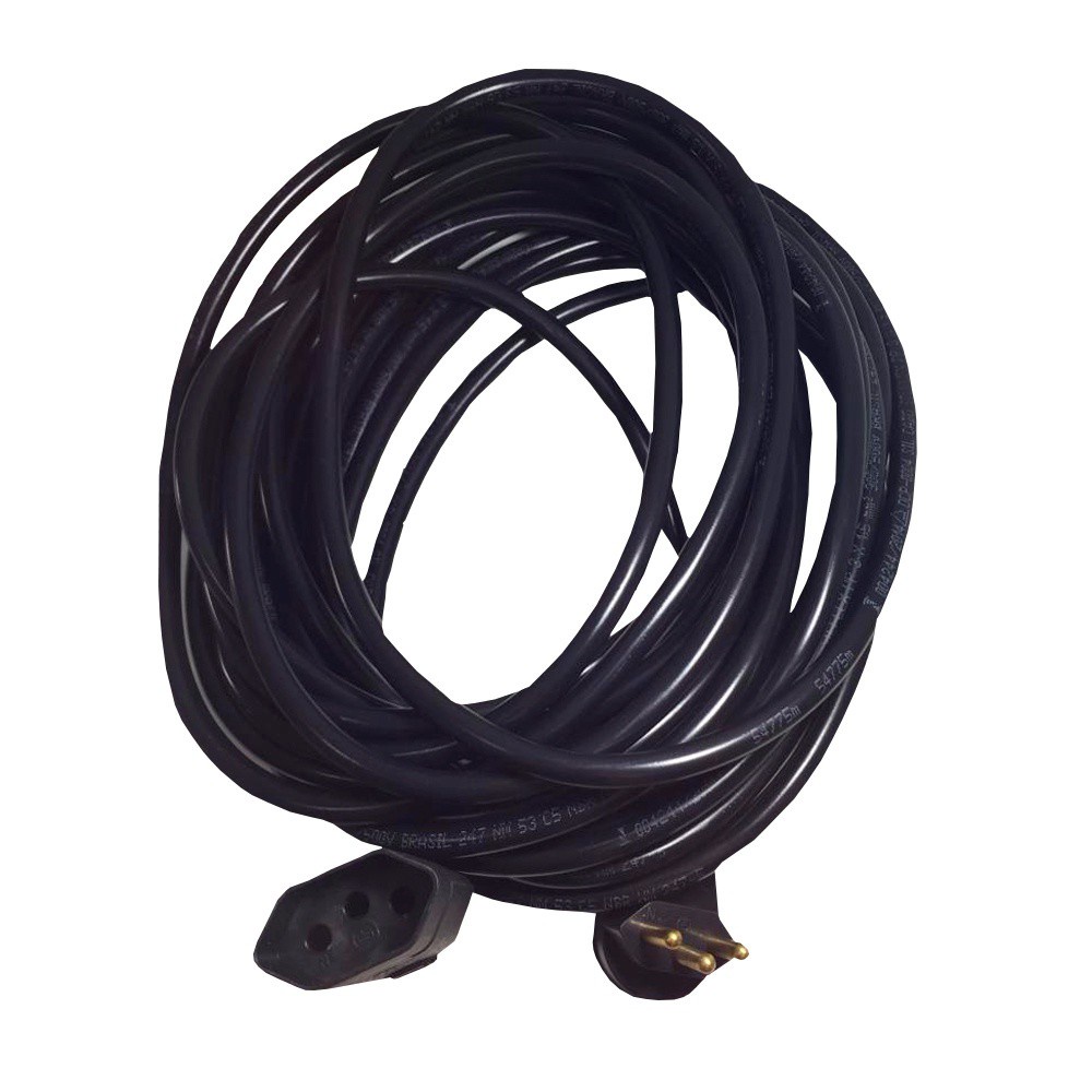 Extensão Elétrica 10a 03 Metros Femea Cabo Pp 3x2,5mm
