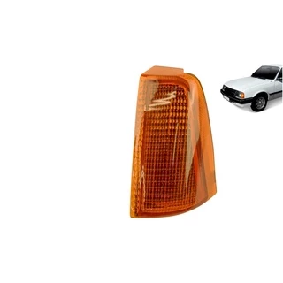 Pisca seta lanterna dianteira esquerda motorista modelo Cibie cor ambar para Chevette Chevy 500 e Marajó anos 1983 a 1993
