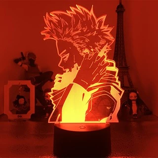 ANIME MY HERO ACADEMIA HITOSHI SHINSO Figure Lâmpada Led Noturna Jagermeister
