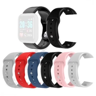 Pulseiras Relógio Smartwatch D20 de Silicone para D20 Y68 D13 V6 - 20mm