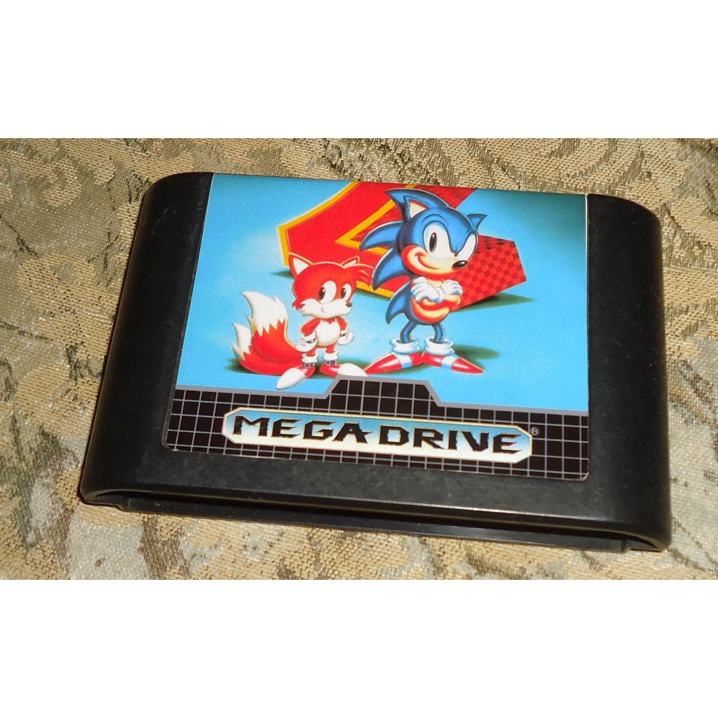 Sonic 2 Original Tec Toy - Mega Drive | Shopee Brasil