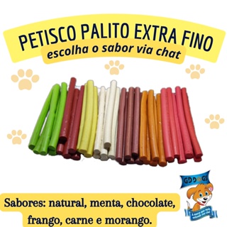 PETISCO PARA CACHORRO - PALITO EXTRA FINO ( raças pequenas ) em Oferta na Shopee