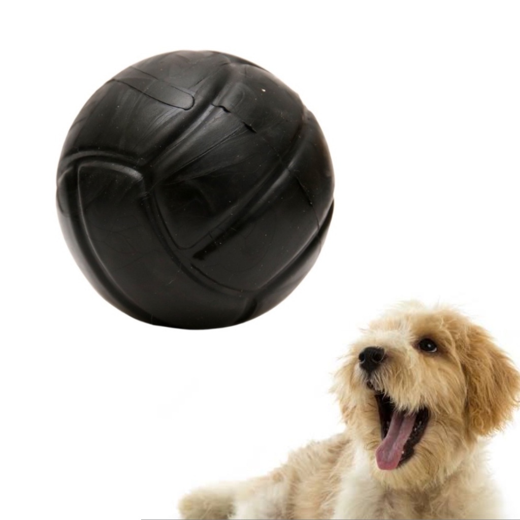 Combo 4 Bolinhas para cachorro de borracha maciça Esportes The Pets Brasil  Sport Edition 6cm - Agropesc