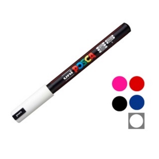 Caneta POSCA Marcador Multiuso PC-1MR 0.7mm - Várias Cores