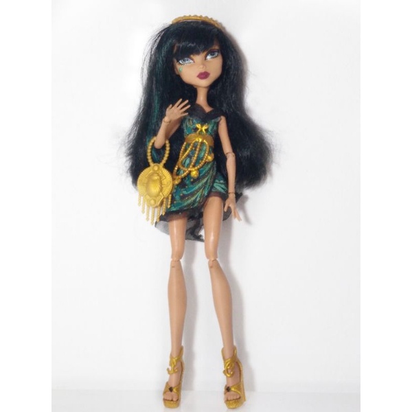 boneca monster high cleo de nile fca COMPLETA