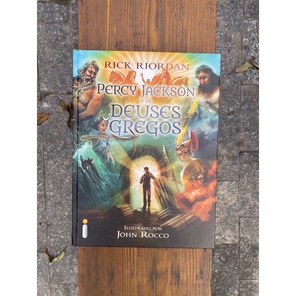 Livro Percy Jackson E Os Deuses Gregos Shopee Brasil