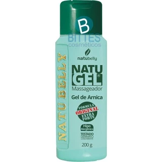 Gel De Arnica Natubelly Cosméticos Natugel Massageador