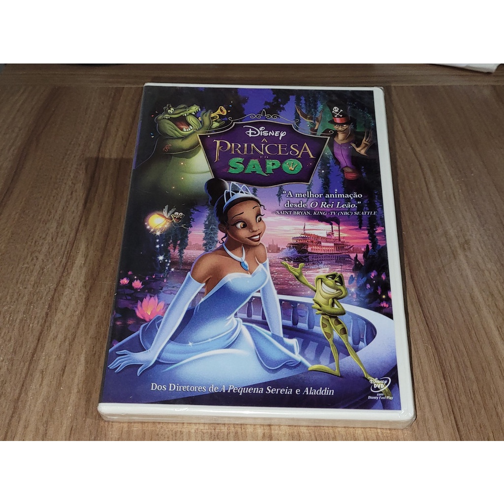 DVD Lacrado A Princesa e o Sapo | Disney | Nacional | Shopee Brasil