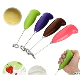 Mini Mixer Misturador Batedor Elétrico de Leite e Ovo para Fazer Espuma e Misturar