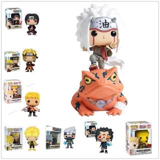 Boneco Funko Pop Naruto Series Juiraiya Shippuden Uchiha Obito Haruno Sakura Kakashi Sasuke Itachi Figures Toy Collectibles