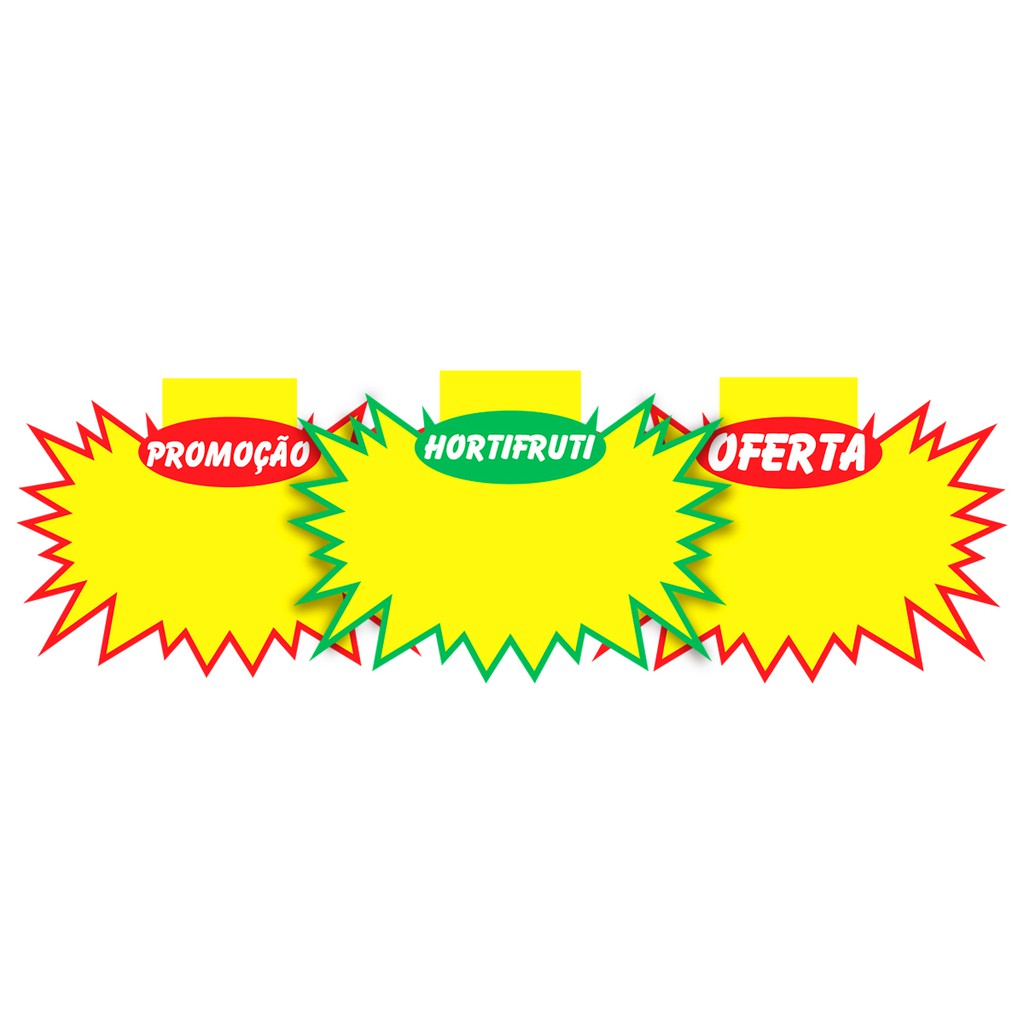 Kit Splash Cartaz Placa Oferta Promoção Hortifruti Sacolão Feira - 300 ...