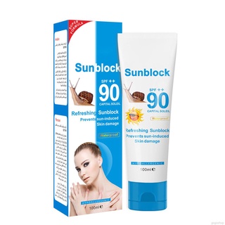 Creme De Proteção Solar Caracol Spf90Pa + + Hidratante / À Prova D 