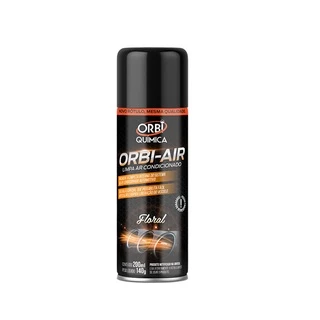 Limpa Ar Condicionado Automotivo Higienizador 200ml 140g Orbi Carro Novo - Diversos Aromas - Limpeza e Higienização