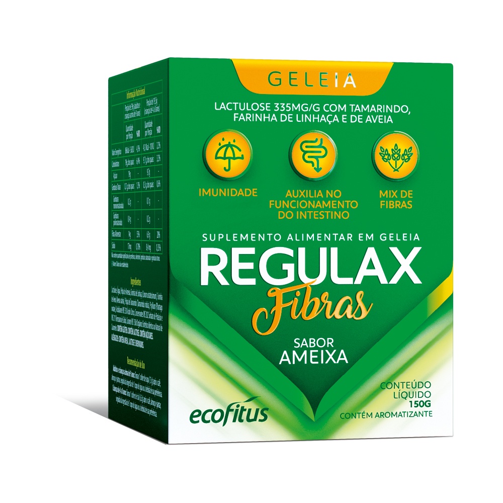 Regulax Fibras Sabor Ameixa - 150g | Shopee Brasil