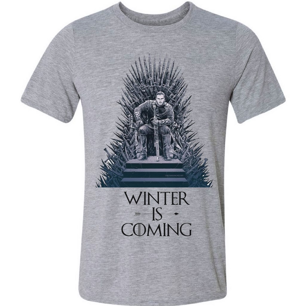 Camiseta CAMISA Game Of Thrones Got Jon Snow Stark LANNISTER TARGARYEN ANIME NERD GEEK