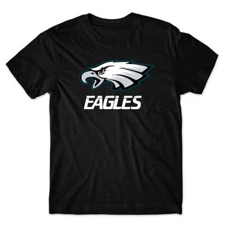 Camiseta/Camisa Da NFl Philadelphia Eagles / Preta / Branca