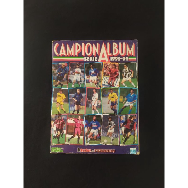 2 ALBUNS DE FIGURINHA: CAMPEONATO ITALIANO 93 - CAMPEON