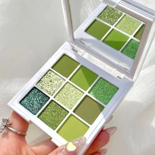 2022 Sombra De Olho Verde/Abacate/9 Cores Brilhante Diamante Retouch/Maquiagem/Cosméticos