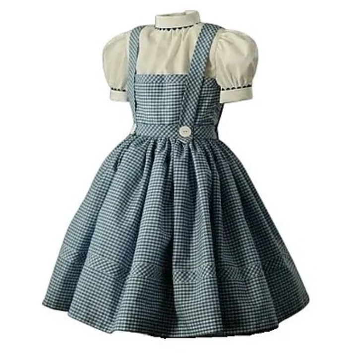Vestido Dorothy Infantil - Mágico De Oz - Confecção Própria - 3 dias