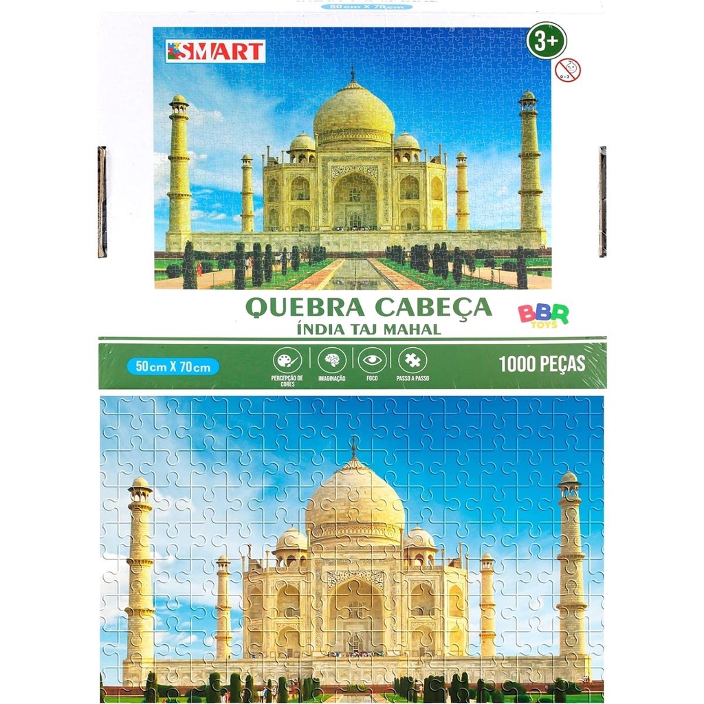 Quebra-cabeça Taj Mahal 500 peças