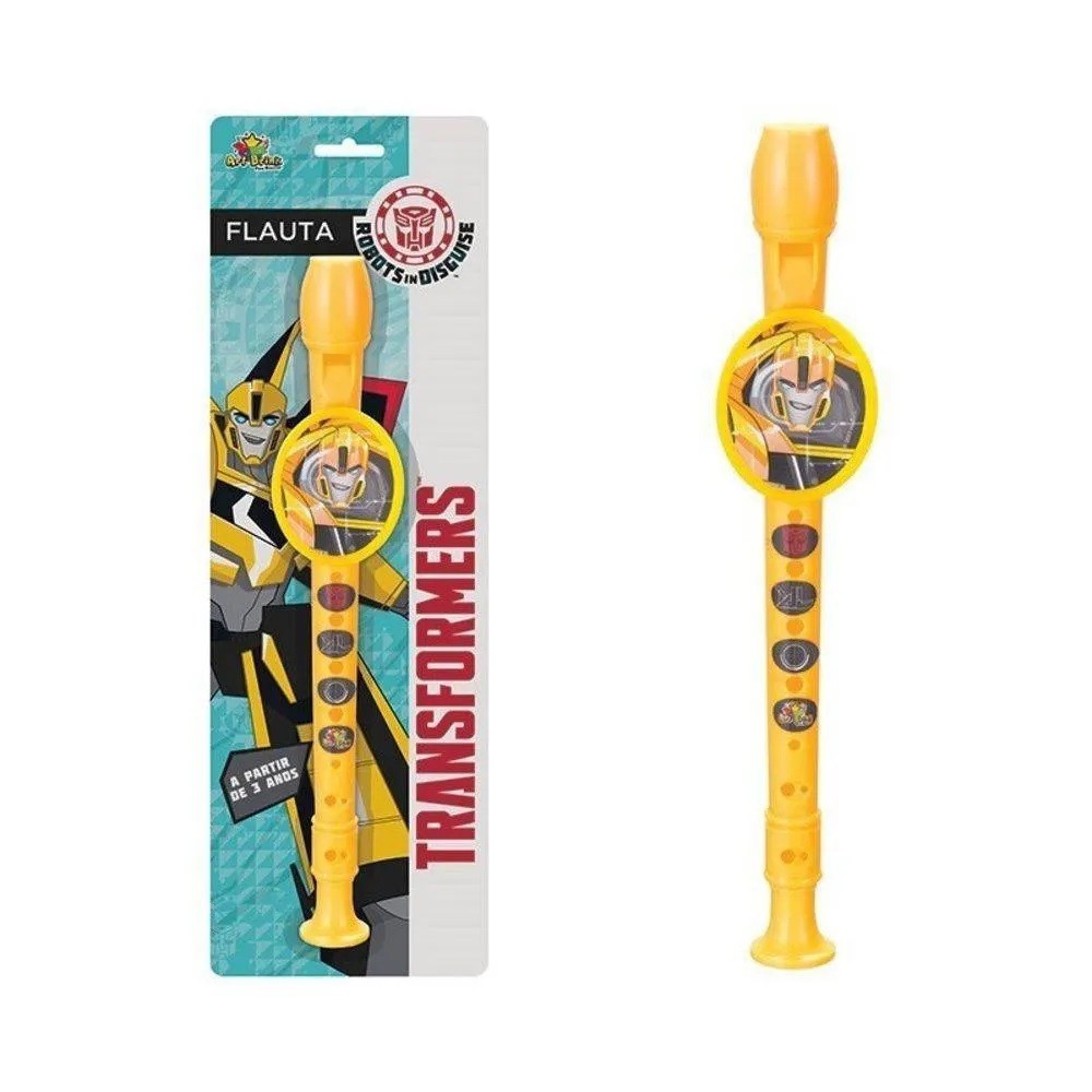 Flauta Transformers Bumblebee 28cm Camaro Autobot Robots in Disguise ...