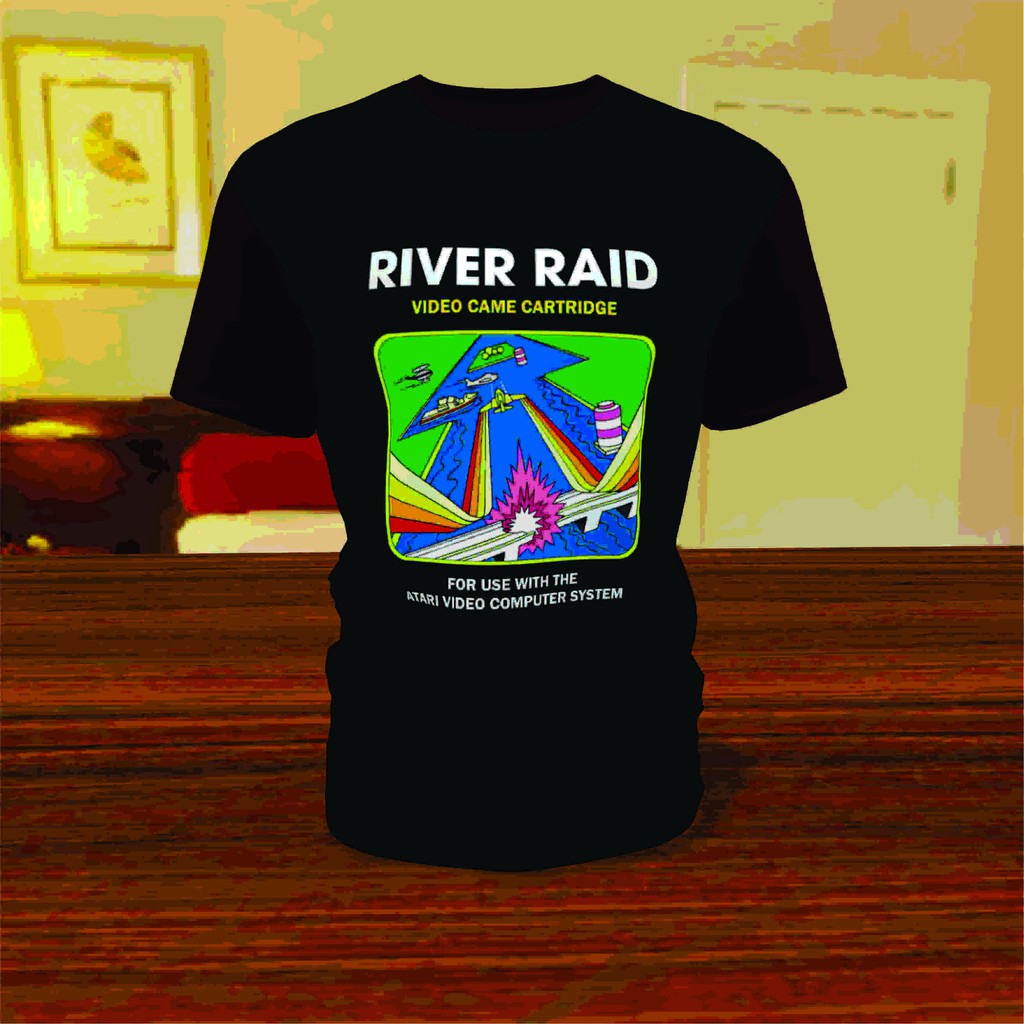 Camiseta River Raid Atari Activision - Retro Games