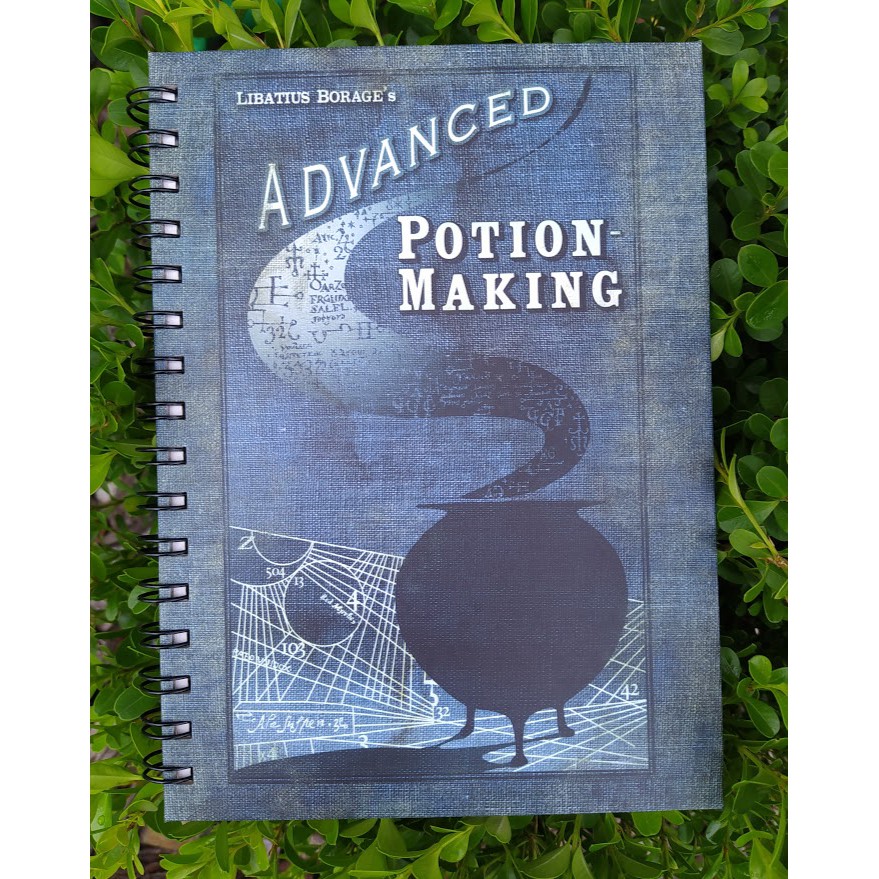 Caderno Estudos Avançados no Preparo de Poções Harry Potter Hogwarts Advanced Potion Making