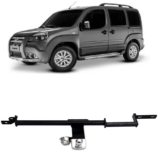 Engate Reboque Fixo Doblo Exc Adventure Aco Resistente Capacidade Carga 400kg Braconi