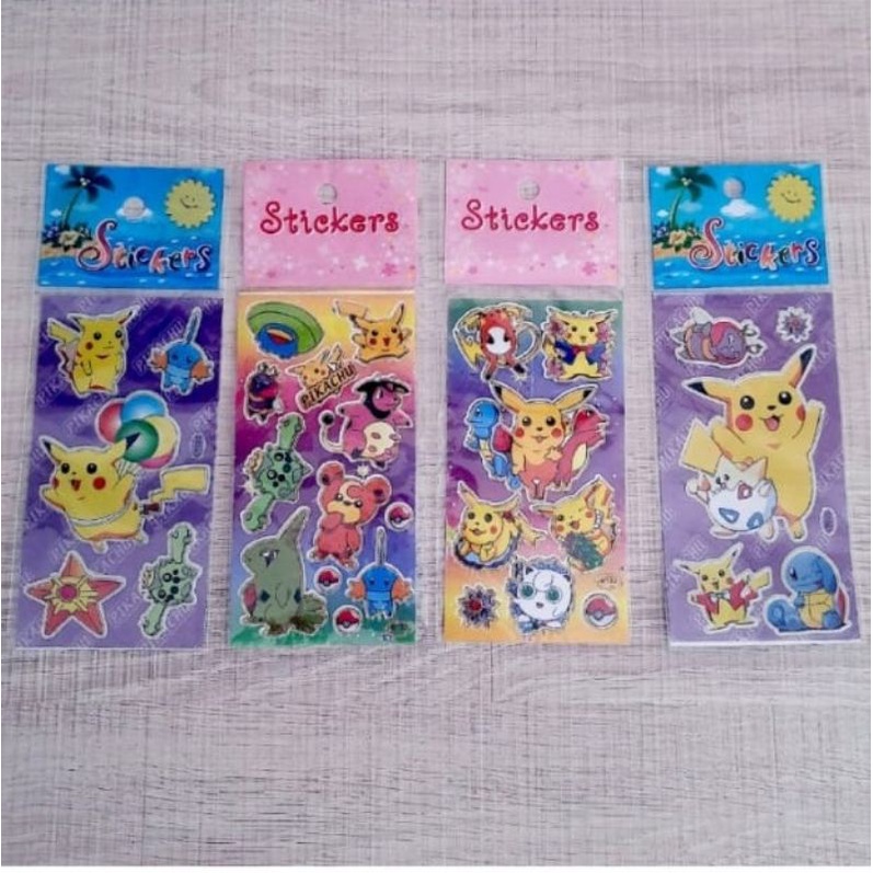 Kit Adesivo Novos Pokemons