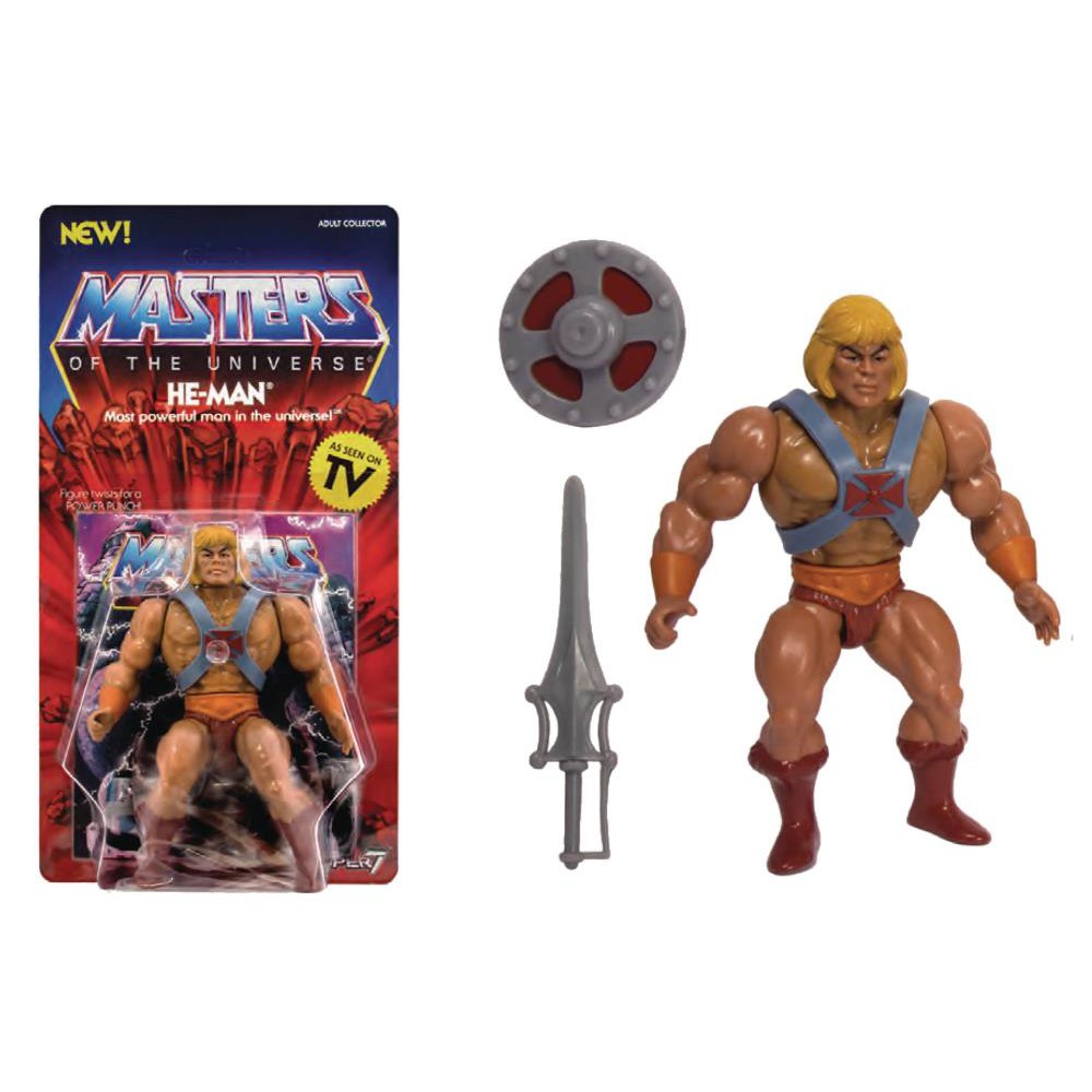 HE-MAN / Motu - Vintage - Masters Of The Universe - Super 7