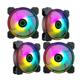Fan Cooler Argb Fn-12rainbow-d Gamemax 4-fan