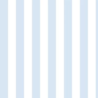 Papel de Parede Adesivo Azul Claro e Branco Listrado Para Quarto de Bebê Menino, Quarto Infantil Menino, Quarto Adulto, Jovem, Teen, Sala - SSLI-055