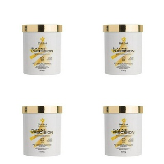 Kit 4 Pó Descolorante DYUSAR Platine Precision White 500g