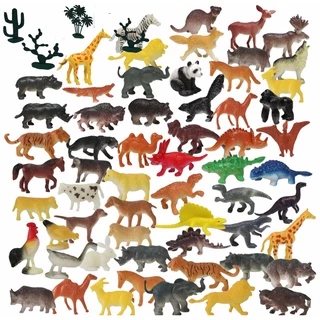 kit Animais Em Miniatura De Brinquedo